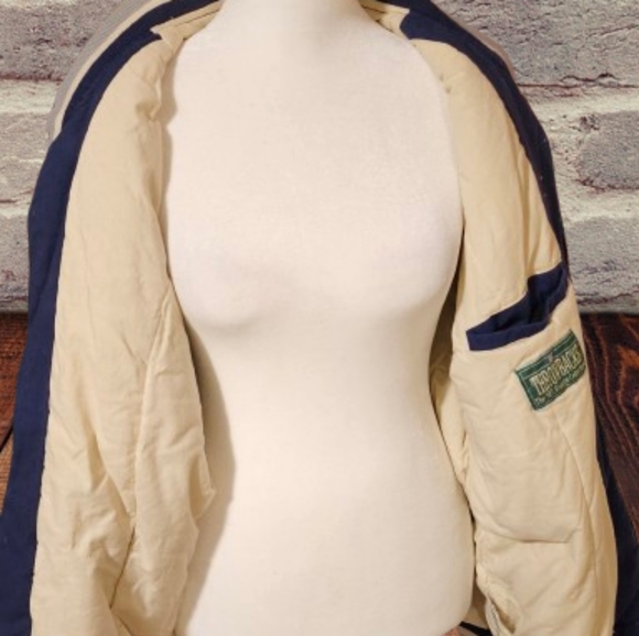 📣Vintage NFL Mirage Unisex DALLAS 🏈 COWBOYS ⭐ Varsity Bomber Jacket 🧥 Coat L - Picture 3 of 7